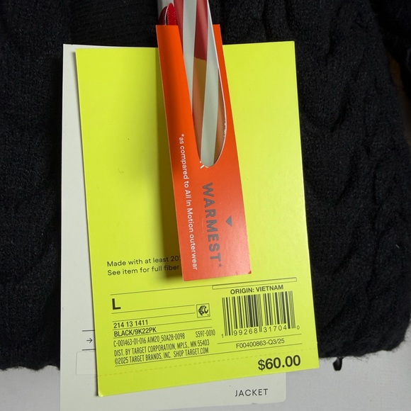 All In Motion™ Women's Puffer Jacket - Black L - Sold Out - Picture 7 of 16